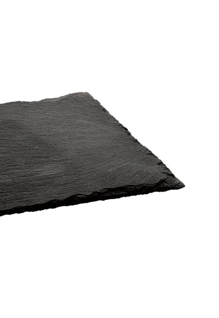 Piedra Pizarra Rectangular De Presentación 25X40X0.5-2