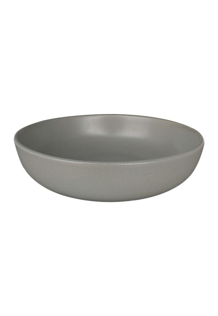 SET DE 4 BOWL CERAMICA RUSTICA 18 CM GRIS LINEA OSLO-2