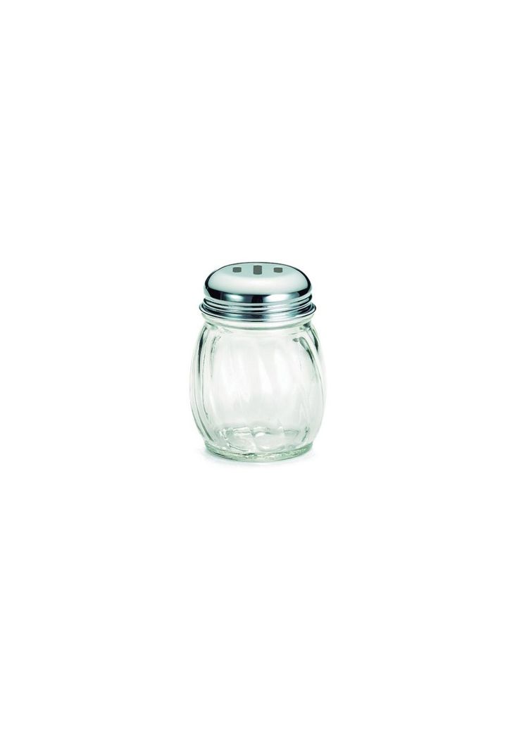 FRASCO VIDRIO TAPA RANURADA 170 gr Transparente
