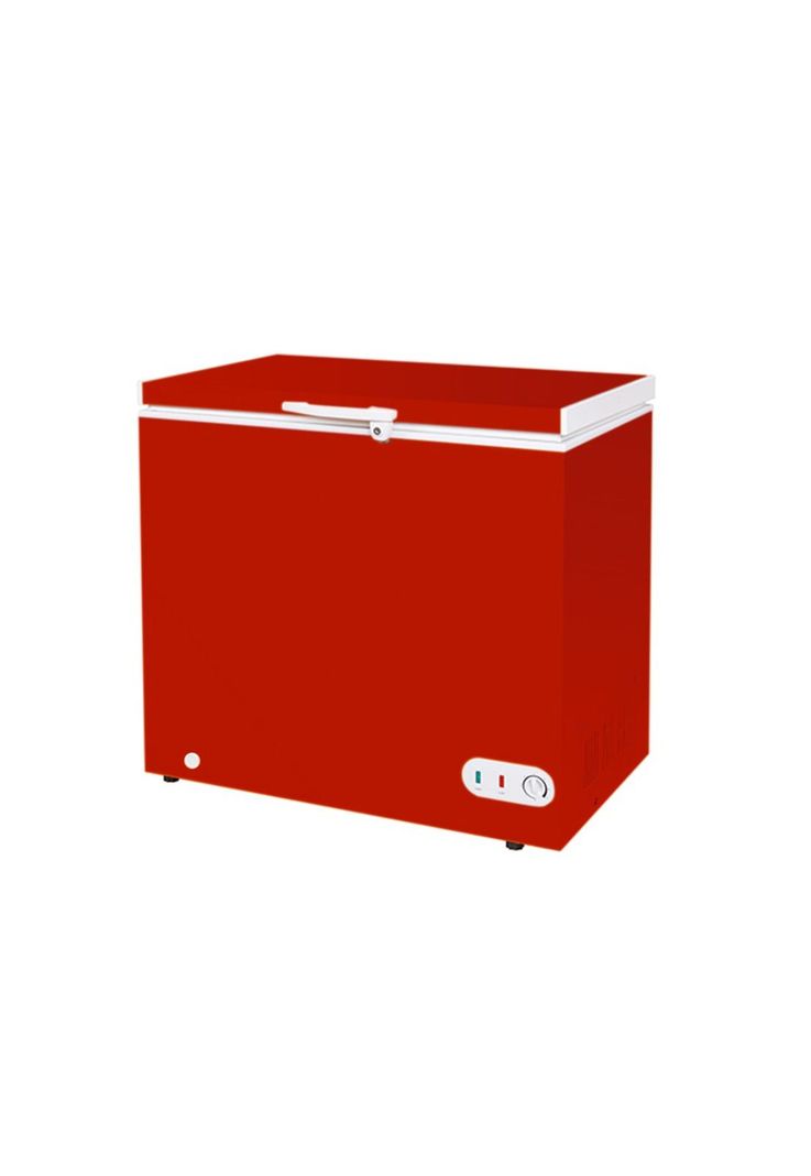 CONSERVADORA / CONGELADORA 215 LTS COLOR ROJO NORKALT-0