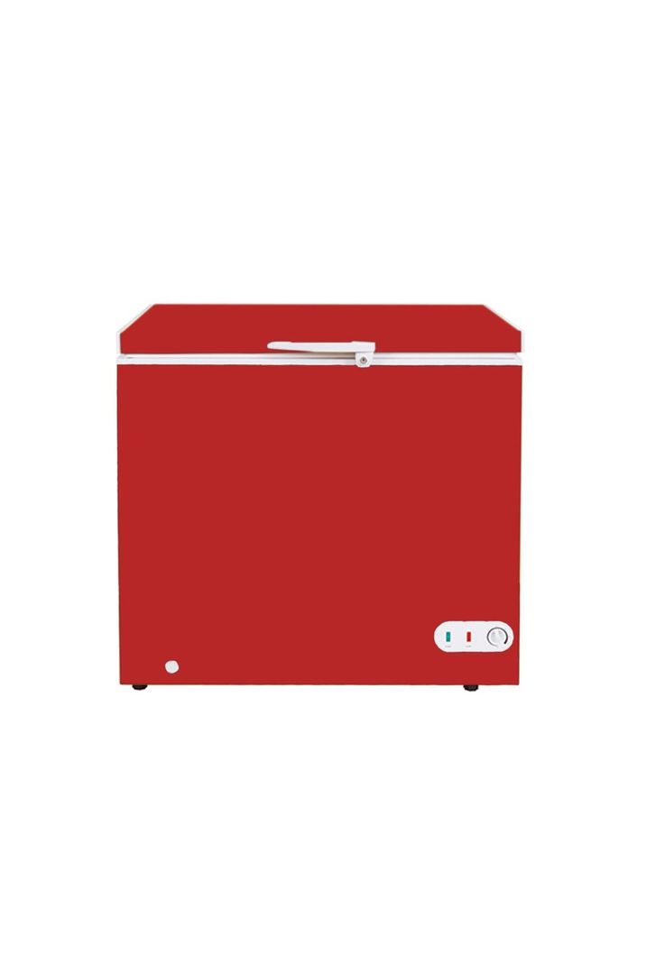 CONSERVADORA / CONGELADORA 215 LTS COLOR ROJO NORKALT-1