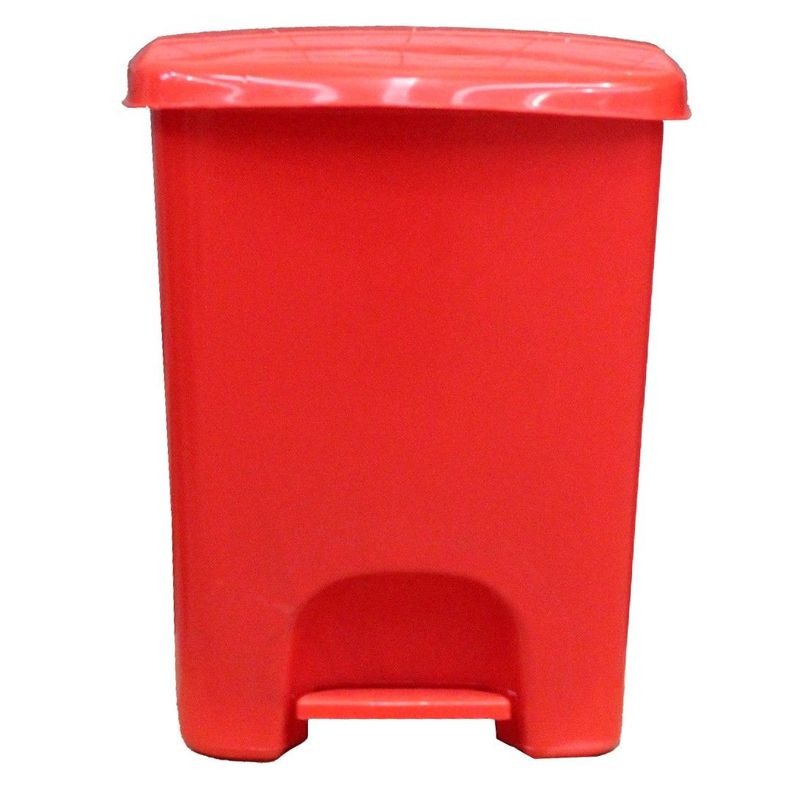 BASURERO 25 LTS. COLOR ROJO
