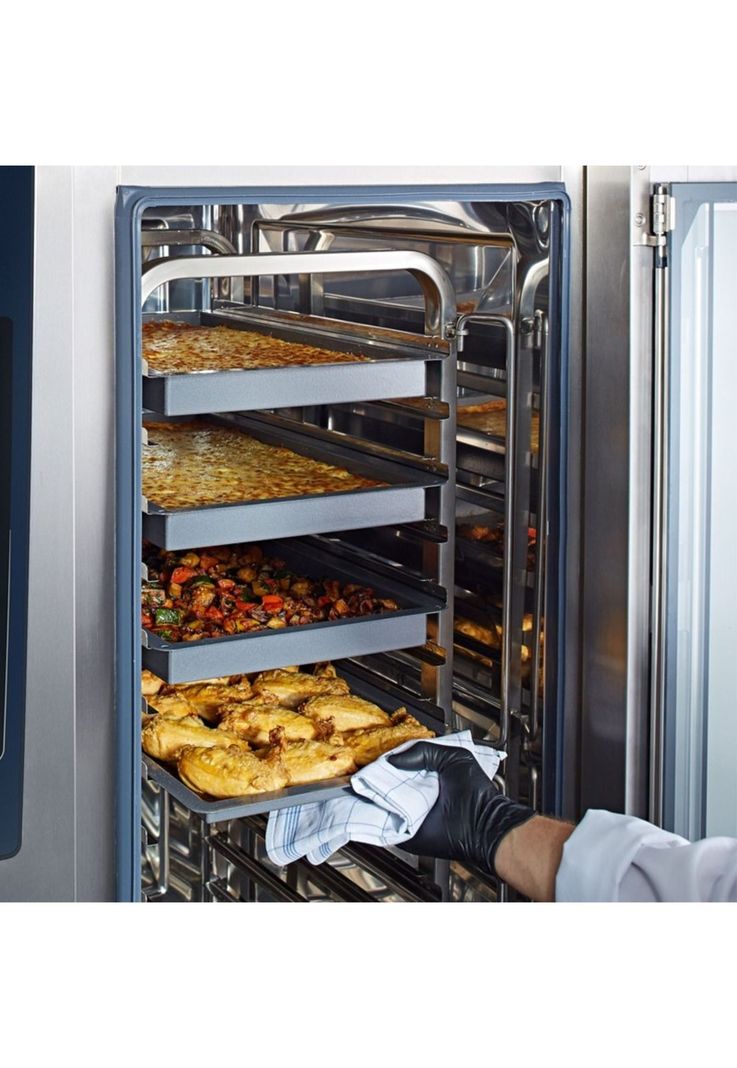 Bandeja Antiadherente Acero Inox Gn 1/1. B -4