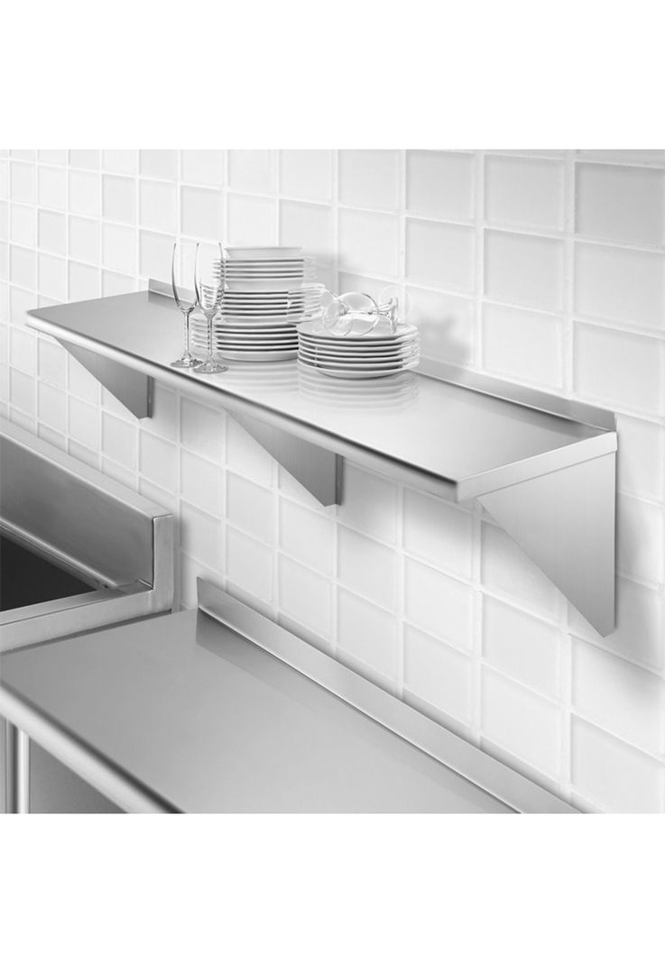 REPISA MURAL ACERO INOX MED. 190 x 30 cm-1
