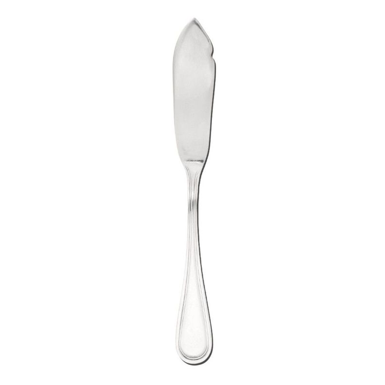 PACK 6 CUCHILLOS MANTEQUILLA LINEA OMEGA NEW Plata