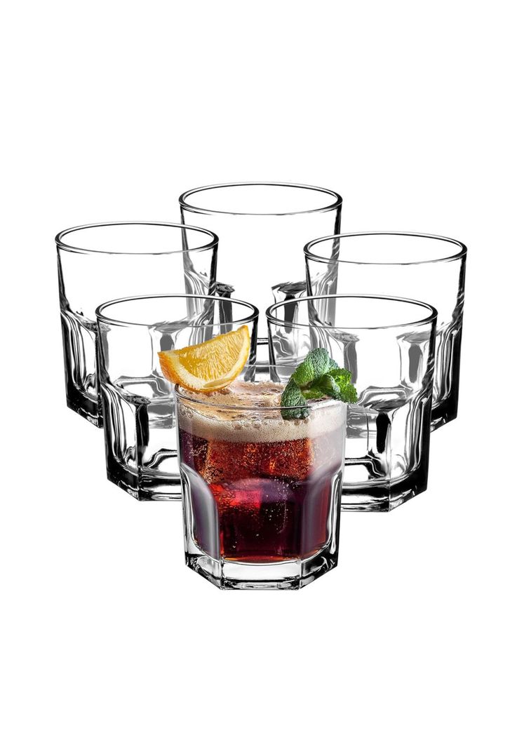 Set 6 Vasos Whisky Casablanca 225 Cc-4