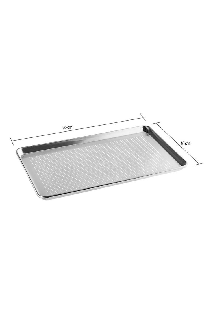 Bandeja Pastelera Aluminio Perforada 45X65 Cm-5
