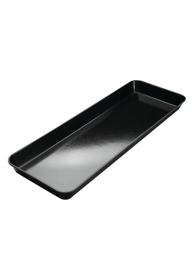 BANDEJA FIBRA DE VIDRIO NEGRA 26.5x76.2x5.1CM Negro