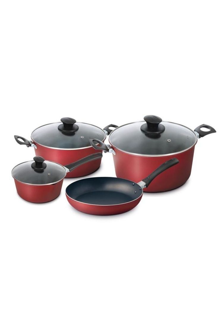 BATERIA ALUMINIO 7 PIEZAS JUST COOK-0