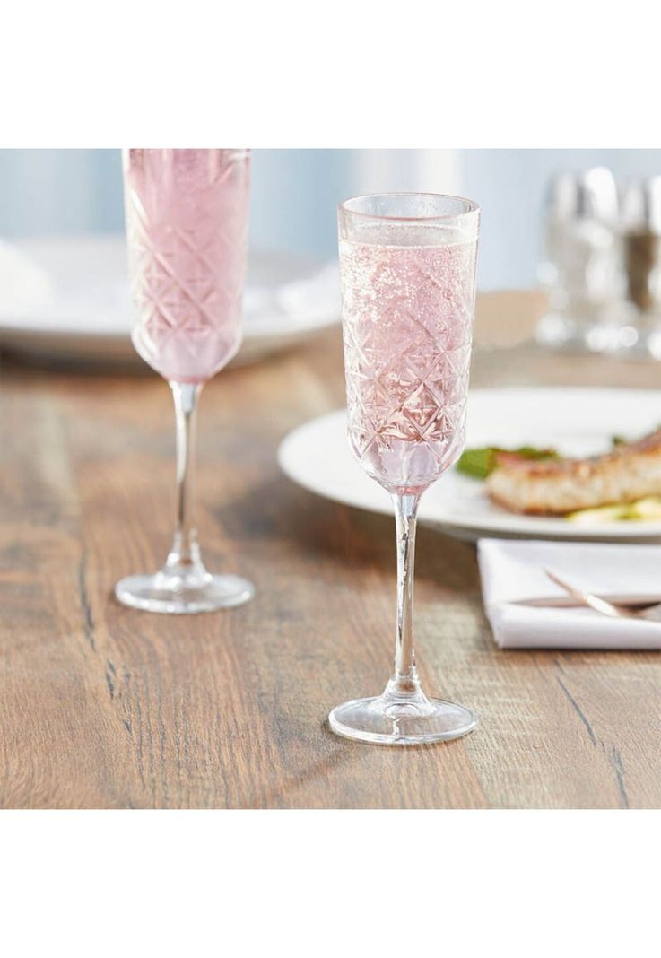 Set 4 Copa Champagne Linea Timeless-1