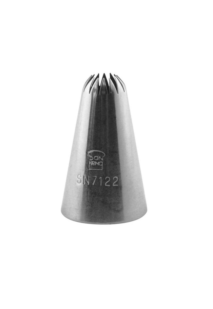 BOQUILLA RIZADA 14P INOX 13 X 24 X 39 MM Plata