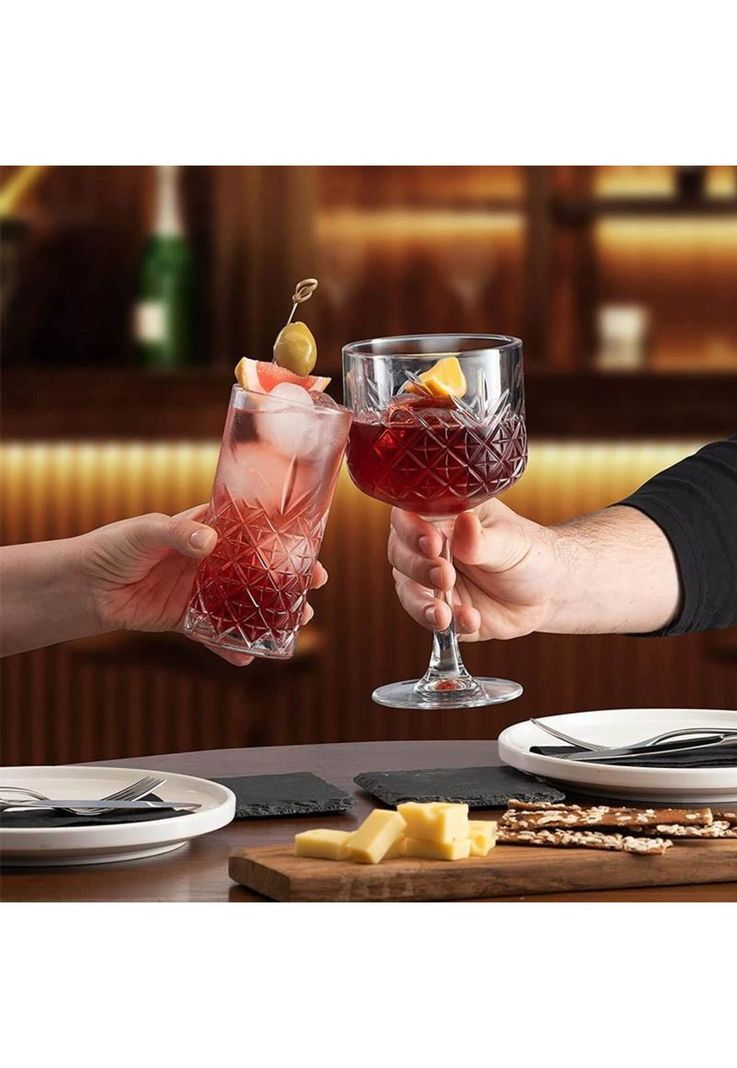 SET 4 COPAS DE VINO/ COCKTAIL 500 CC LINEA TIME TIMELESS-3