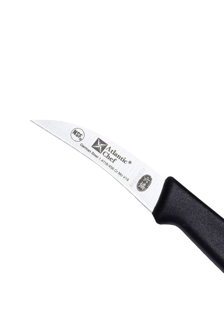 CUCHILLO TORNEADOR MANGO NEGRO 6 CM-1