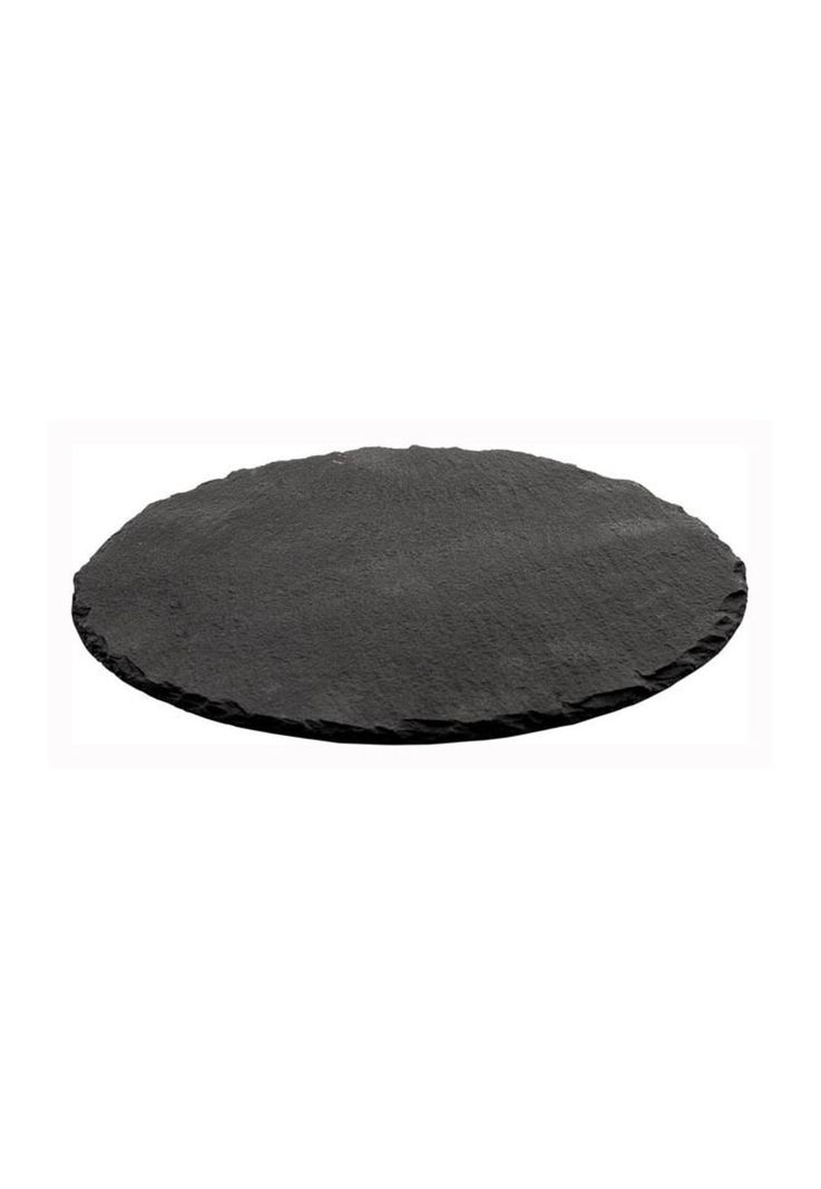 TABLA PIEDRA PIZARRA REDONDA 25 X 0.5 CM-0