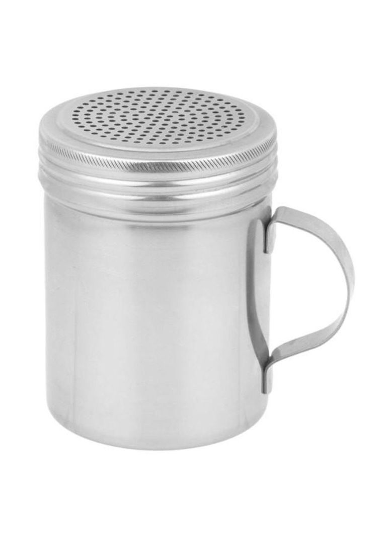 ESPOLVOREADOR ACERO INOX CON ASA Gris