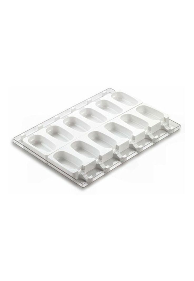 Set De 2 Moldes De Silicona Para Helado Clasico-1