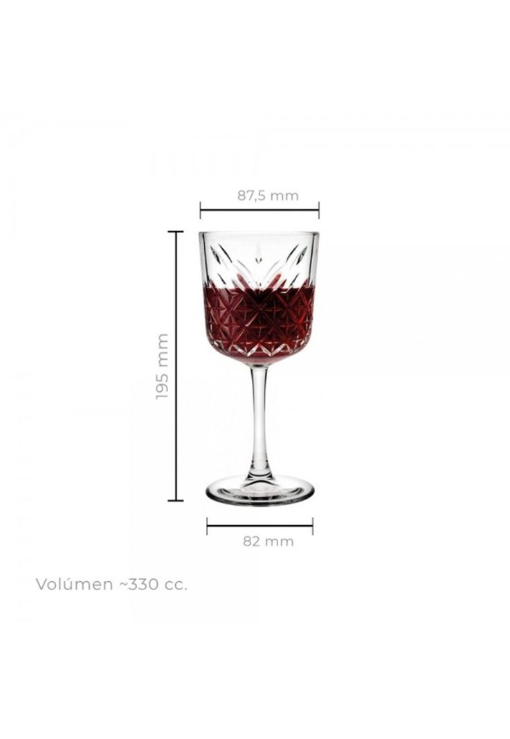 Set De 6 Copas Para Vino Timeless De 330 Ml-1