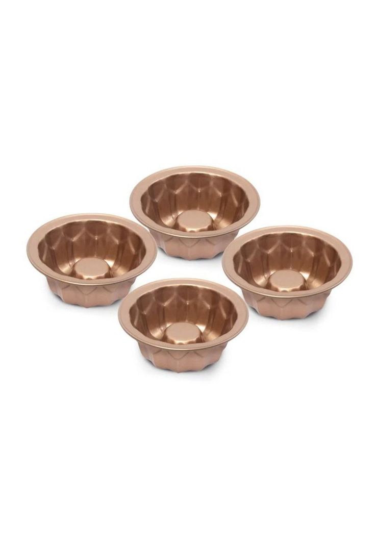 SET 4 MINI JAZMINES 11X4 CM ANTIAD. COBRE-0