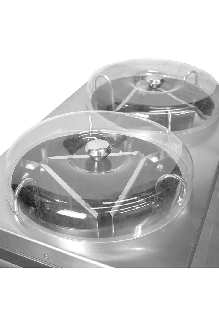 Mantenedor De Platos Móviles Doble Neutro Otdn 4478-3