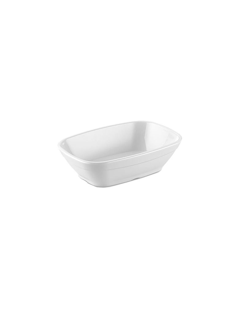 PLATO RECTANGULAR POLICARBONATO BLANCO 17 X 3.5 cm-0
