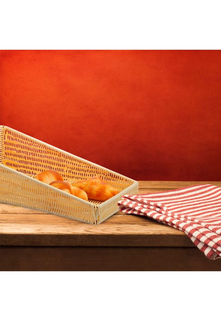 Panera Rattan Heavy Duty Cuadrada 25X46 Cm-1