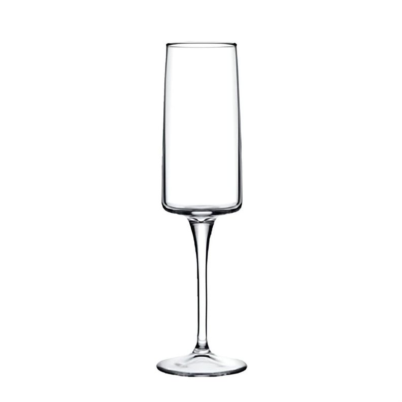 SET 6 COPAS CHAMPAGNE 190 CC LINEA ICONIC Transparente