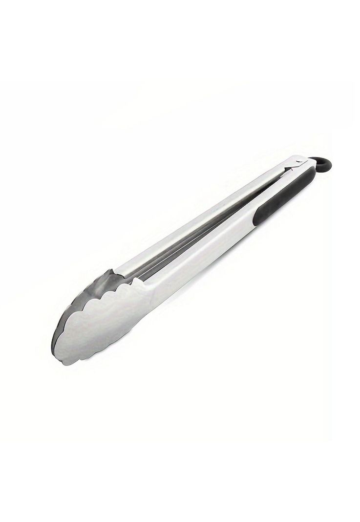 PINZA DE ACERO INOXIDABLE 30CM MANGO SILICONA Surtido