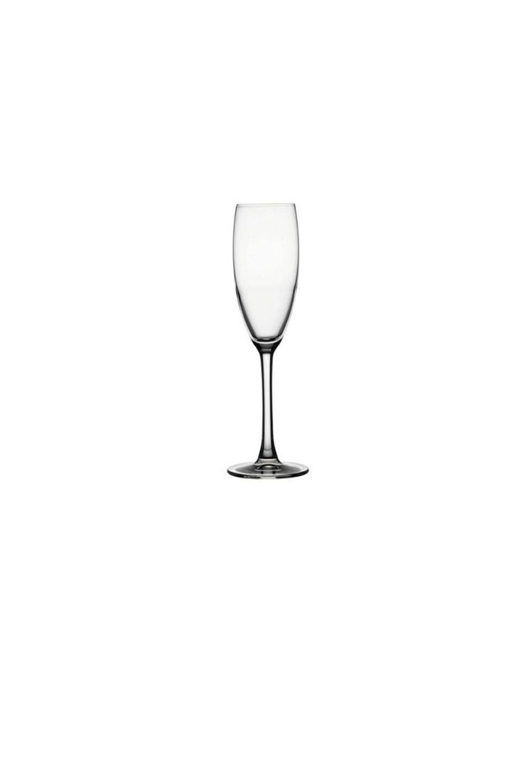 Set De 6 Copa Vidrio Champagne Cristal 170 Cc. Línea Reserva
