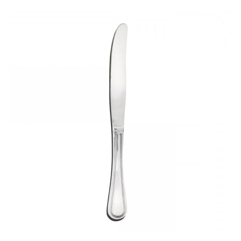 SET DE 12 CUCHILLOS DE MESA LINEA OMEGA Plata