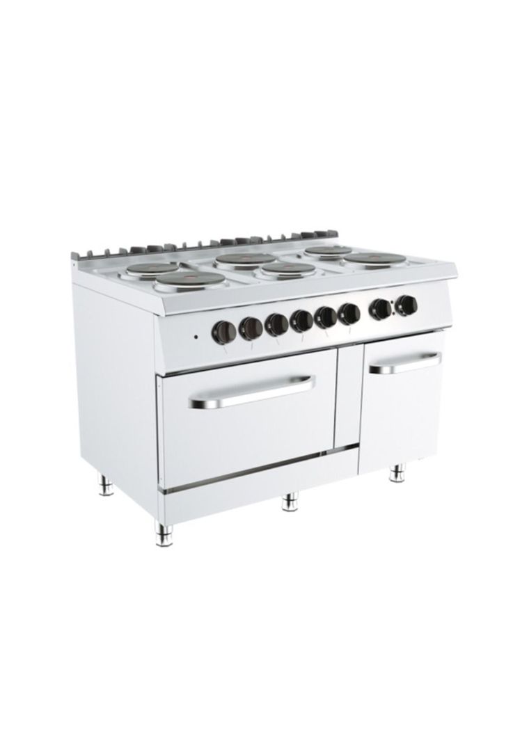 COCINA ELECTRICA 6 PLATOS CON HORNO-0