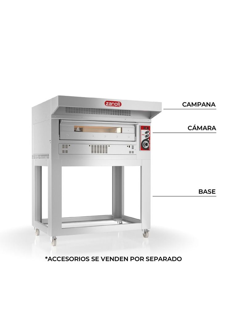 CAMARA A GAS PARA HORNO PIZZA PW6/MC ZANOLLI-3