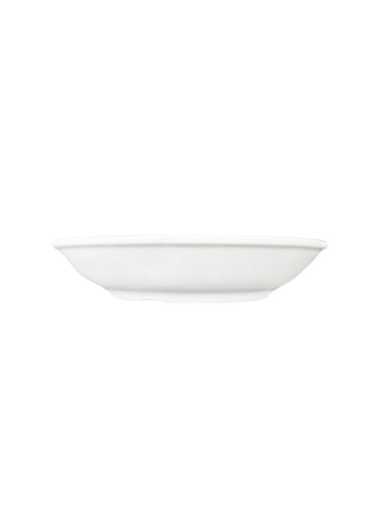 SET DE 6 PLATOS DE MELAMINA HONDO SIN BORDE BLANCO 19 CM LINEA CLASICA-2