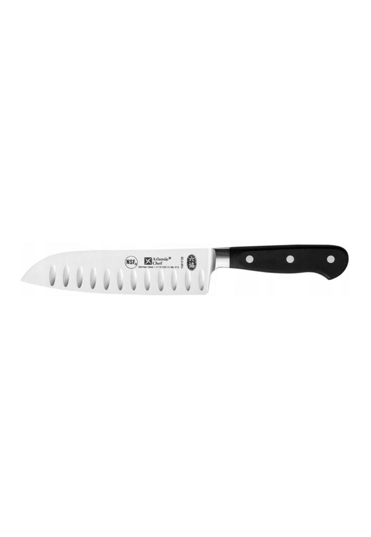 CUCHILLO SANTOKU FORJADO 18 CM LINEA PREMIUM-0