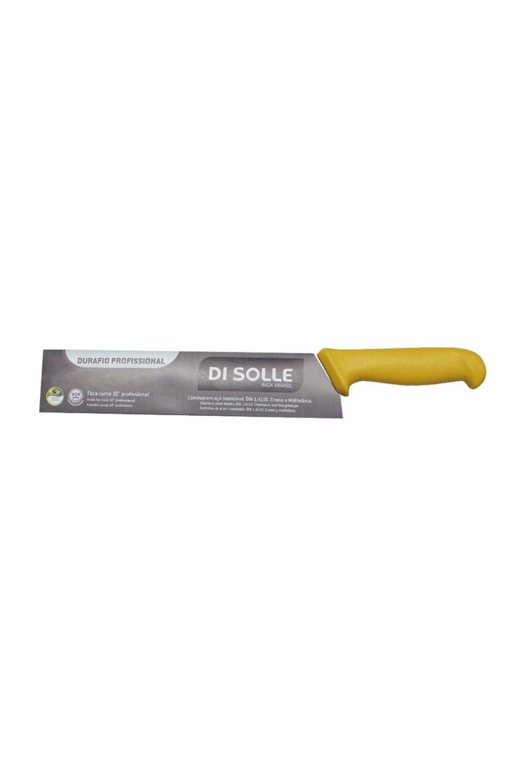 CUCHILLO MEDIO GOLPE AMARILLO HOJA DE 25,4 CMS.-1