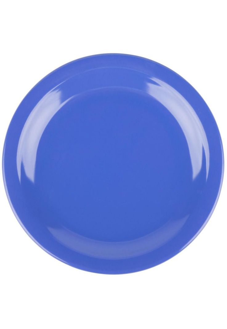 SET DE 3 PLATO MELAMINA AZUL 23 cm-0