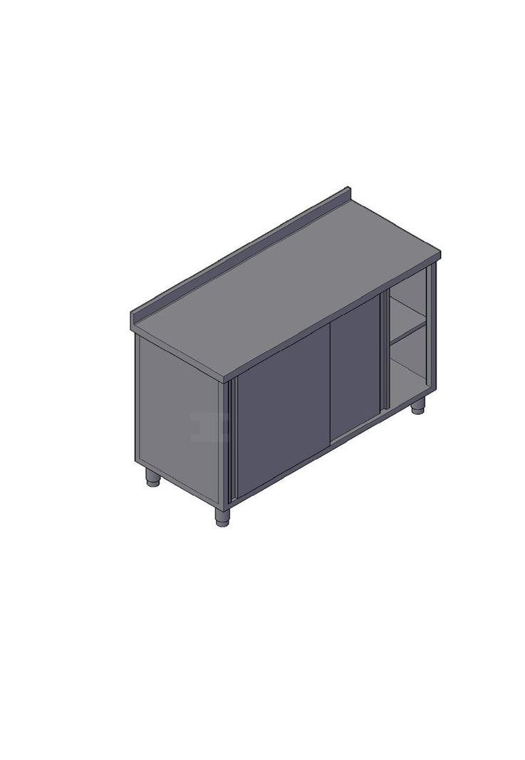 MESON MURAL CON PUERTAS 140x60x85 cm-3