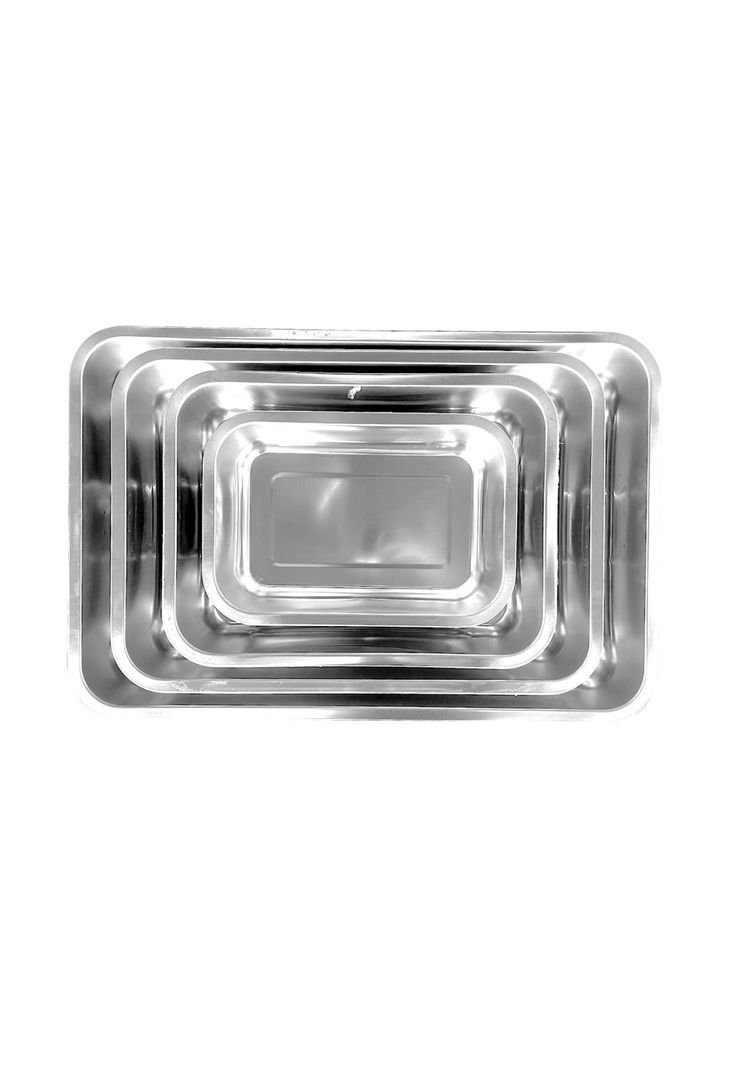 Azafate Acero Inoxidable 45x35x4.5 Cm-4