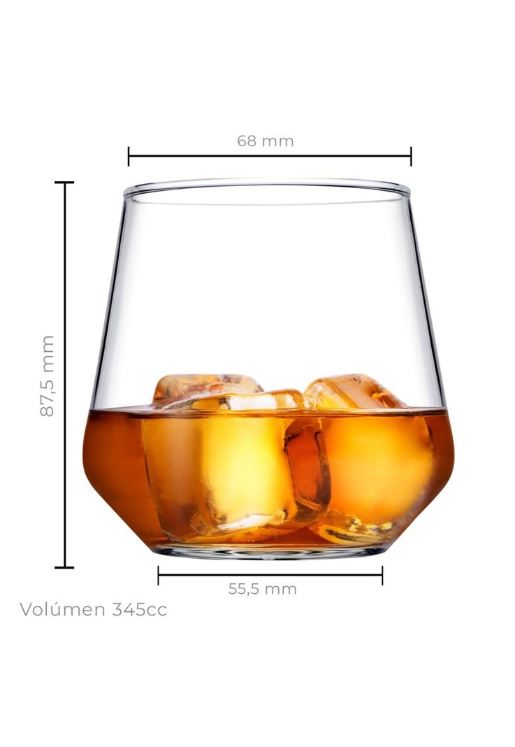 SET 6 VASOS WHISKY BAJO 345 CC LINEA ALLEGRA-1