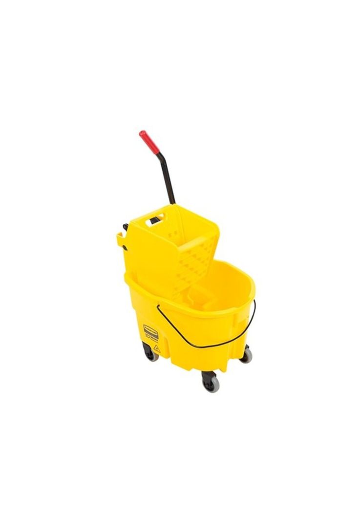 CARRO ESTRUJA MOPA C/ ESCURRIDOR 25 LT. AMARILLO-0