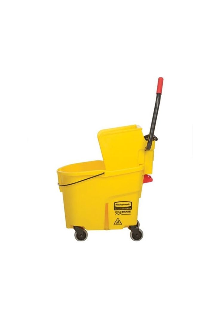 CARRO ESTRUJA MOPA C/ ESCURRIDOR 25 LT. AMARILLO-3