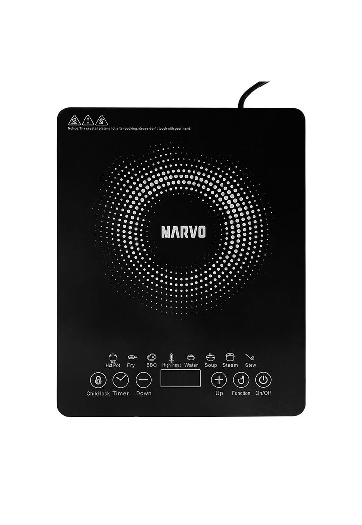 Placa De Inducción Portátil 2000W Marvo-0