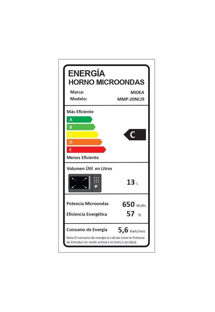 MICROONDAS ELECTROMECANICO MIDEA 20 LTS-5