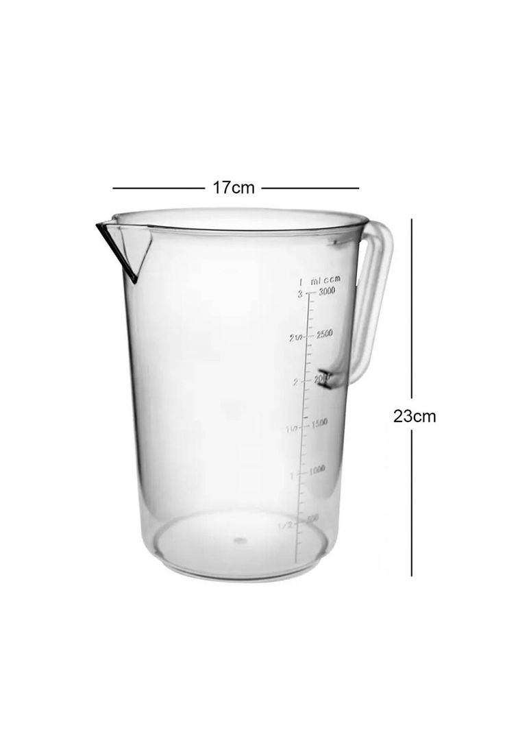 JARRA MEDIDORA TRANSPARENTE 3LT-2