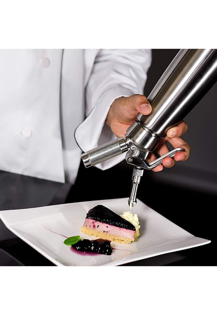 Sifon Crema Acero Inox 1 Lt-2