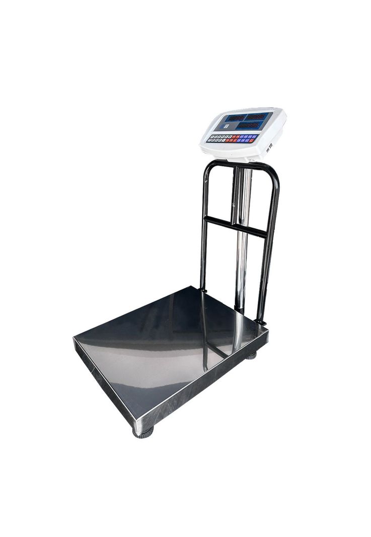 Balanza De Piso 100 Kg / 20 Gr Plateado Metalico