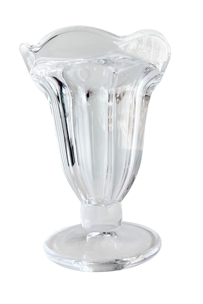 Set 2 Copas Helado Tulipa Vidrio 190 ML-0
