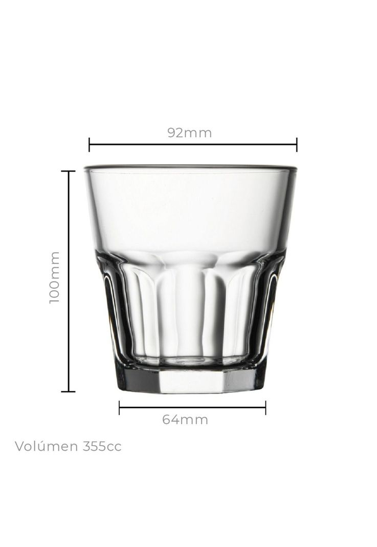 SET 3 VASOS WHISKY MOD. CASABLANCA 355 cc.-2