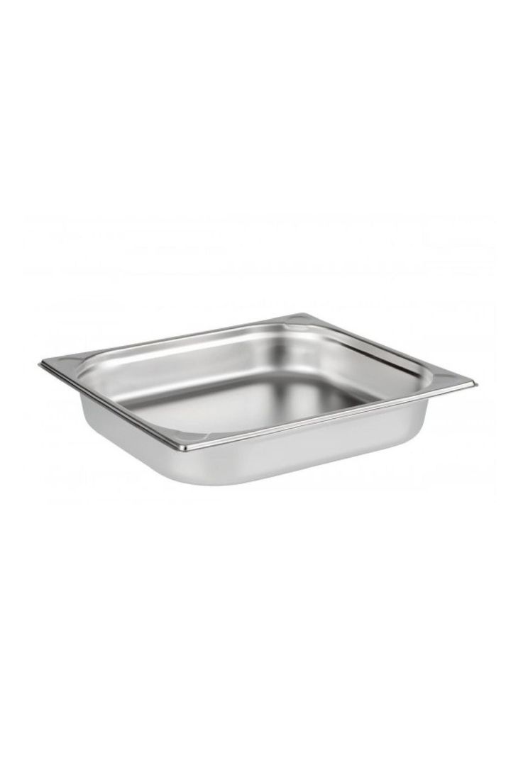 Contenedor Gastronomico Gn 2/3 X 6.5 Cm Ac Inox-1