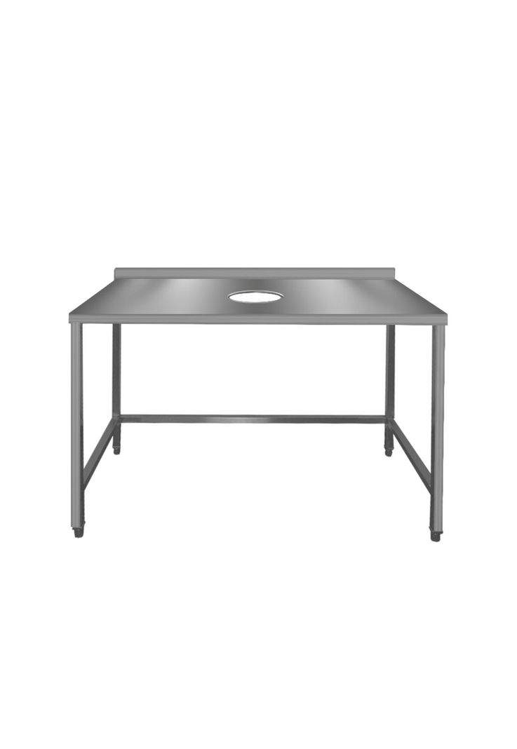 Mesón Desconche Acero Inoxidable Medidas 140x60x85 Cm-0