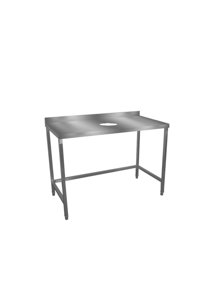 Mesón Desconche Acero Inoxidable Medidas 140x60x85 Cm-1
